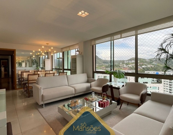 Apartamento de 117 m² à Venda com 1 Suíte e Quadra de Tênis no Vale dos Cristais, Nova Lima - MG