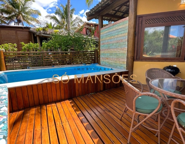 Casa Espaçosa de 84 m² à Venda com 4 Suítes e 2 Vagas no Condomínio Outeiro das Brisas - Bahia, Trancoso - BA