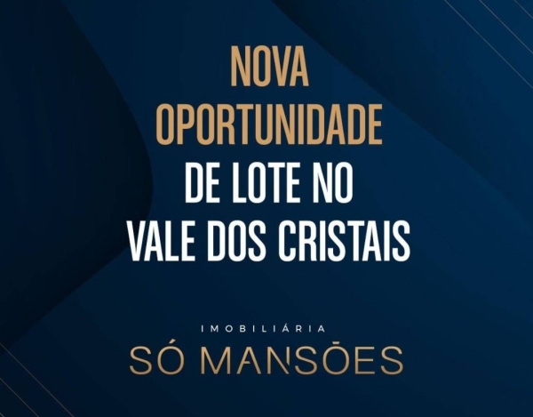Lote de 1.020 m² à Venda com Spa no Vale dos Cristais, Nova Lima - MG