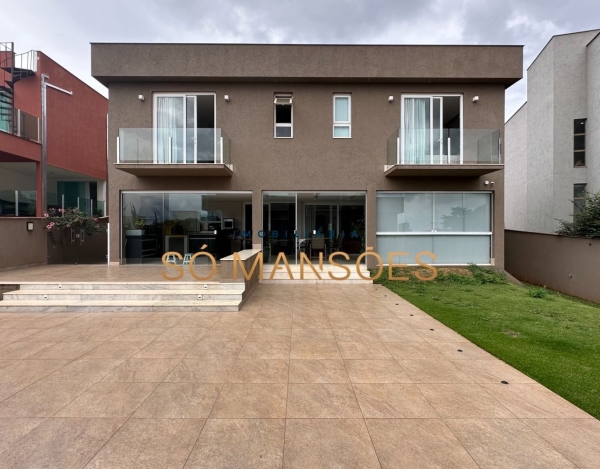 Casa Espaçosa de 438 m² à Venda com 4 Suítes e Espaço Gourmet no Alphaville - Lagoa dos Ingleses, Nova Lima - MG