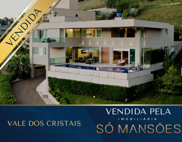 EXCLUSIVA! CASA LUXUOSA DE 1103,5M² NO VALE DOS CRISTAIS - UMA OPORTUNIDADE ÚNICA!