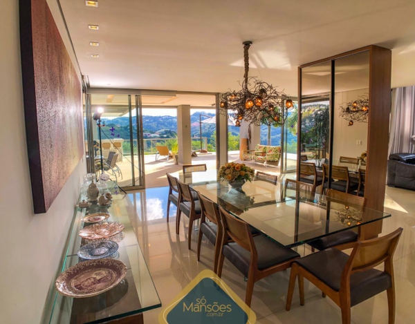 CASA À VENDA NO CONDOMÍNIO VALE DOS CRISTAIS / VISTA PRIVILEGIADA 