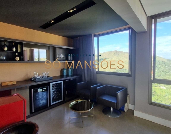 IMPERDÍVEL: APARTAMENTO MOBILIADO COM VISTA DESLUMBRANTE NO VALE DOS CRISTAIS, NOVA LIMA!