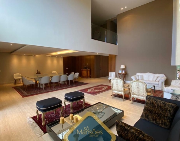 Casa de Luxo de 784 m² à Venda com 4 Suítes e Espaço Gourmet no Vale dos Cristais, Nova Lima - MG