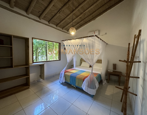 Pousada com 8 suítes à venda na Estrada dos Macacos - Trancoso/BA. 