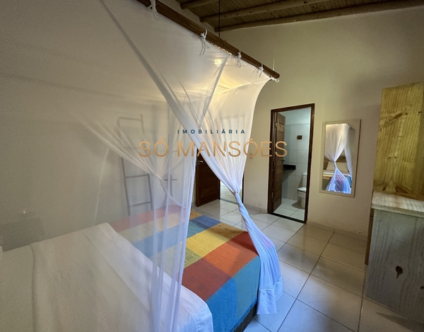 Pousada com 8 suítes à venda na Estrada dos Macacos - Trancoso/BA. 