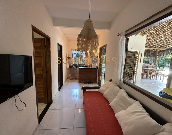 Pousada com 8 suítes à venda na Estrada dos Macacos - Trancoso/BA. 