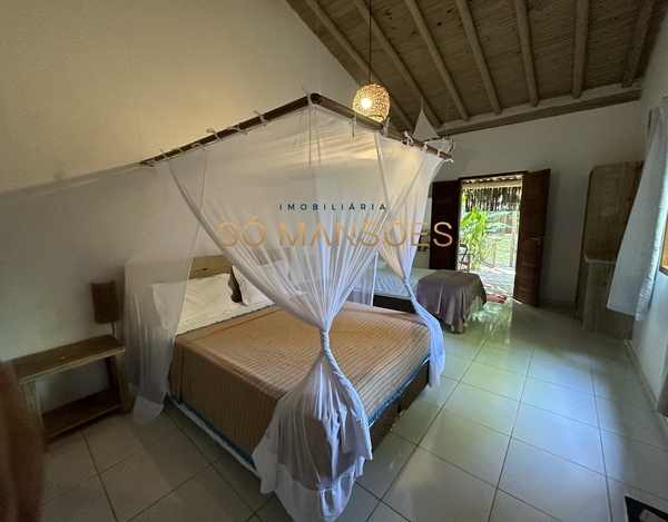 Pousada com 8 suítes à venda na Estrada dos Macacos - Trancoso/BA. 