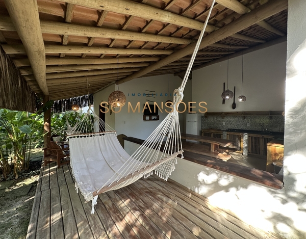 Pousada com 8 suítes à venda na Estrada dos Macacos - Trancoso/BA. 