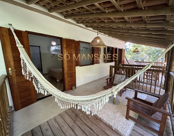 Pousada com 8 suítes à venda na Estrada dos Macacos - Trancoso/BA. 