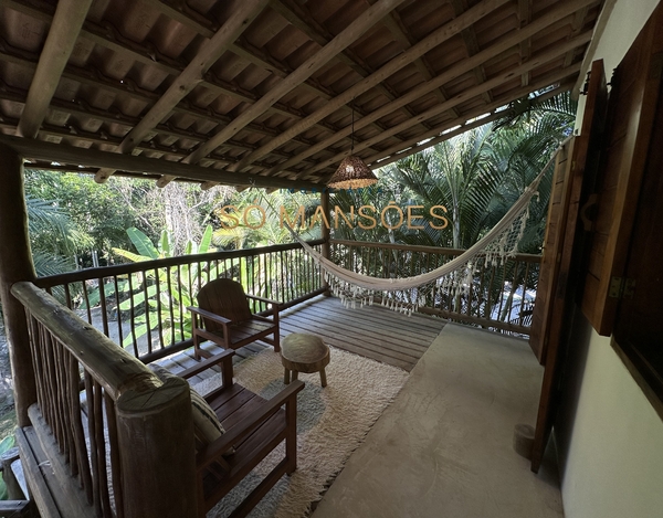 Pousada com 8 suítes à venda na Estrada dos Macacos - Trancoso/BA. 