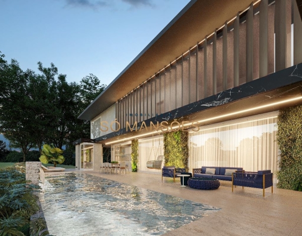 Casa de Luxo de 531 m² à Venda com 4 Suítes e Sauna no Condomínio Alphaville - Lagoa dos Ingleses, Nova Lima - MG