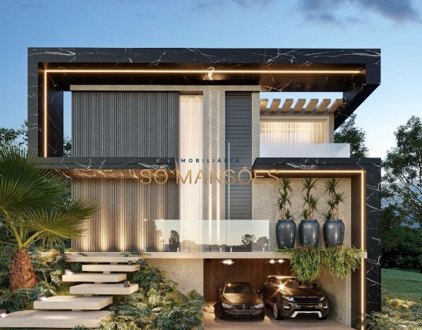 Casa de Luxo de 531 m² à Venda com 4 Suítes e Sauna no Condomínio Alphaville - Lagoa dos Ingleses, Nova Lima - MG