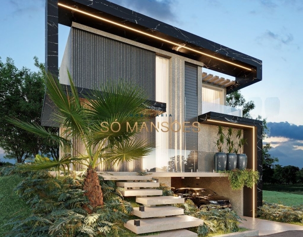 Casa de Luxo de 531 m² à Venda com 4 Suítes e Sauna no Condomínio Alphaville - Lagoa dos Ingleses, Nova Lima - MG