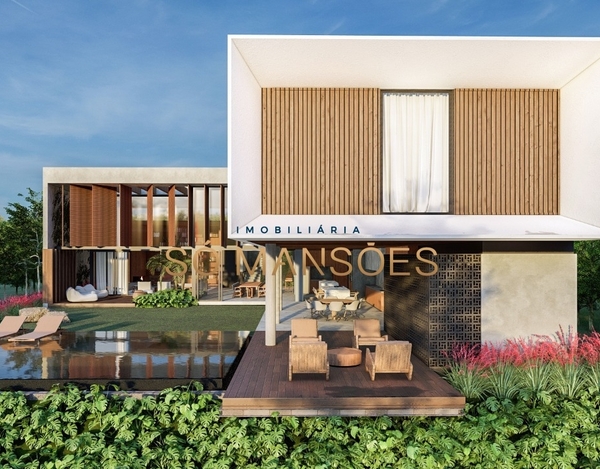 CASA DE LUXO EM CONSTRUÇÃO NO ALPHAVILLE LAGOA DOS INGLESES - OPORTUNIDADE ÚNICA