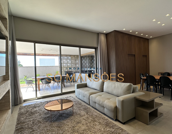 MAGNÍFICA CASA LINEAR MOBILIADA À VENDA NO ALPHAVILLE LAGOA DOS INGLESES
