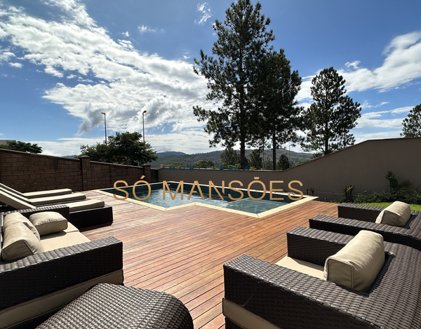 MAGNÍFICA CASA LINEAR MOBILIADA À VENDA NO ALPHAVILLE LAGOA DOS INGLESES