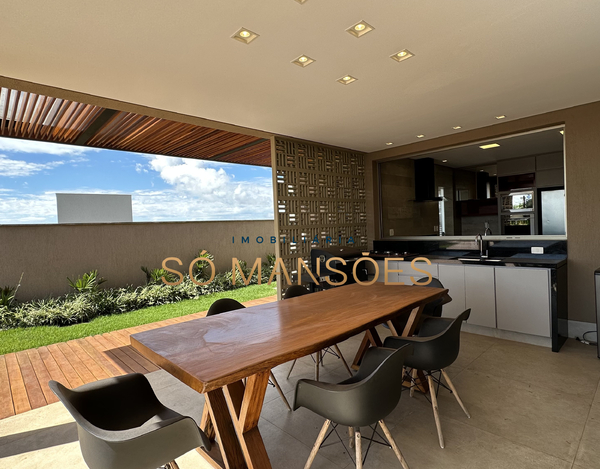 MAGNÍFICA CASA LINEAR MOBILIADA À VENDA NO ALPHAVILLE LAGOA DOS INGLESES