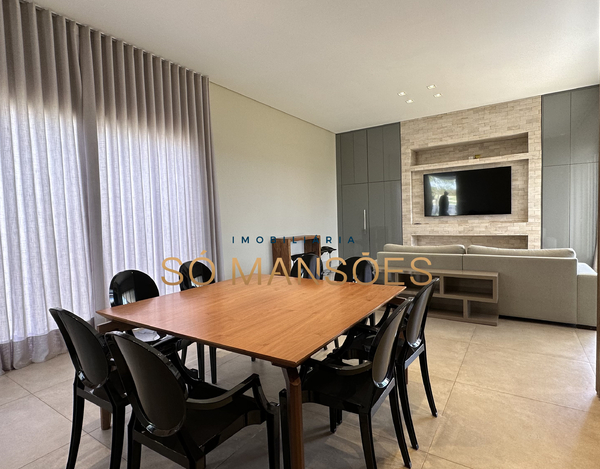 MAGNÍFICA CASA LINEAR MOBILIADA À VENDA NO ALPHAVILLE LAGOA DOS INGLESES