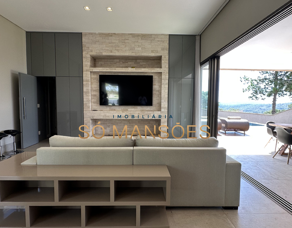 MAGNÍFICA CASA LINEAR MOBILIADA À VENDA NO ALPHAVILLE LAGOA DOS INGLESES