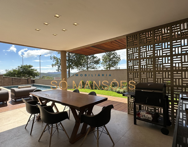 MAGNÍFICA CASA LINEAR MOBILIADA À VENDA NO ALPHAVILLE LAGOA DOS INGLESES