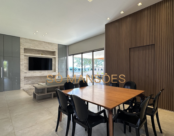 MAGNÍFICA CASA LINEAR MOBILIADA À VENDA NO ALPHAVILLE LAGOA DOS INGLESES