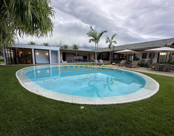 Casa de Luxo de 750 m² à Venda com 6 Suítes e Sauna no Condomínio Terravista - Trancoso/BA, Trancoso - BA