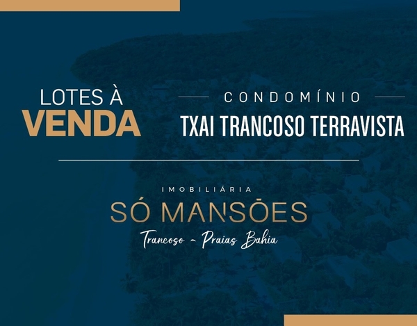 Lote de 1349m² à venda no condomínio Terravista Txai - Trancoso/BA