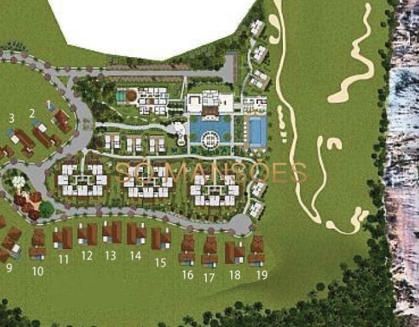 Lote de 1.349 m² à Venda com Vista para o Mar no Condomínio Terravista - Trancoso/BA, Trancoso - BA