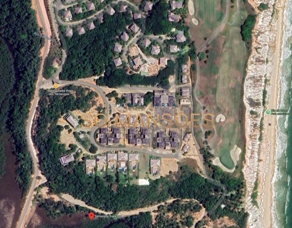 Lote de 1.349 m² à Venda com Vista para o Mar no Condomínio Terravista - Trancoso/BA, Trancoso - BA
