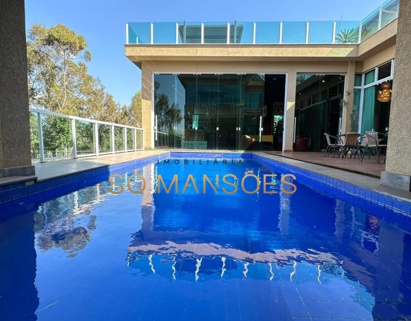 Casa de Luxo de 665 m² à Venda com 4 Suítes e Vista Deslumbrante no Alphaville - Lagoa dos Ingleses, Nova Lima - MG