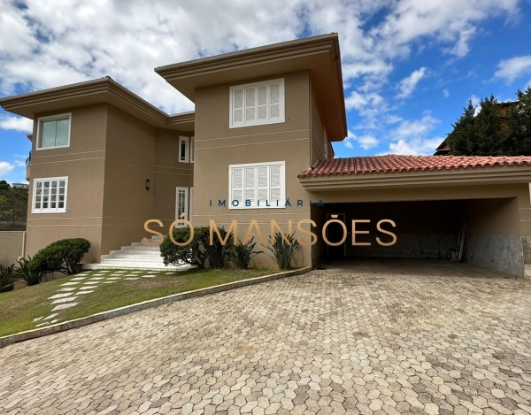 Casa Exclusiva de 677 m² à Venda com 4 Suítes e Espaço Gourmet no Vila Del Rey, Nova Lima - MG