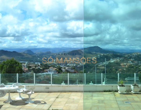 Casa de Luxo de 528 m² à Venda com 4 Suítes e Sauna no Vila Castela, Nova Lima - MG