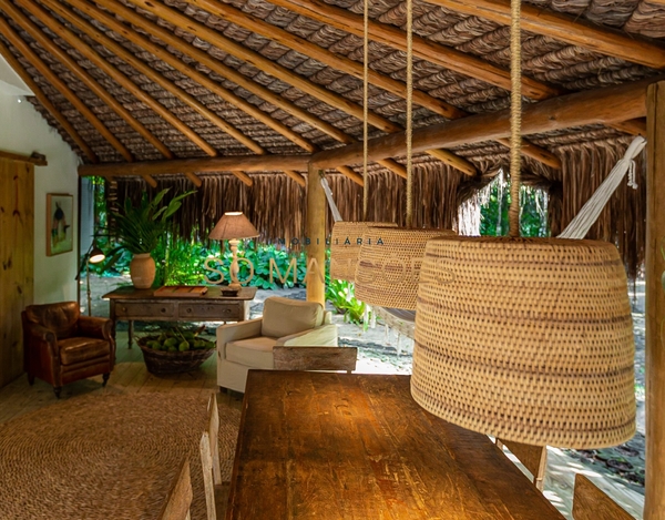 Aconchegante casa de pescador à beira mar, para locação de temporada na Praia do Rio Verde - Trancoso/BA
