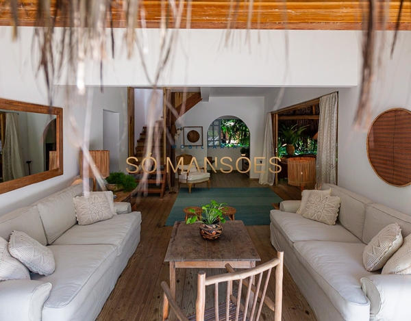 Aconchegante casa de pescador à beira mar, para locação de temporada na Praia do Rio Verde - Trancoso/BA