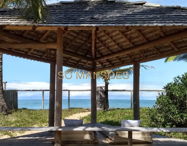 Aconchegante casa de pescador à beira mar, para locação de temporada na Praia do Rio Verde - Trancoso/BA