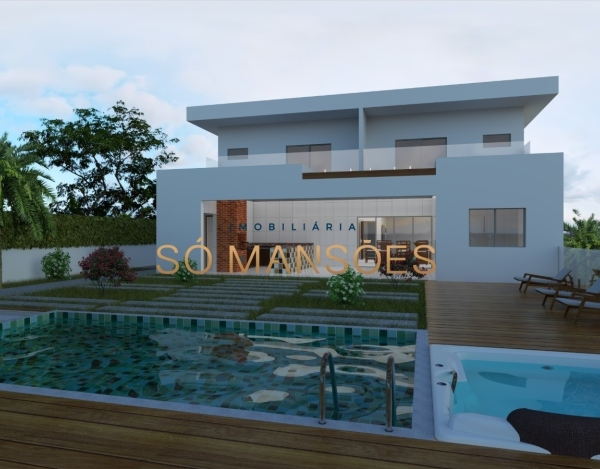 Casa de Luxo de 470 m² à Venda com 4 Suítes e Piscina Aquecida no Vila Alpina, Nova Lima - MG
