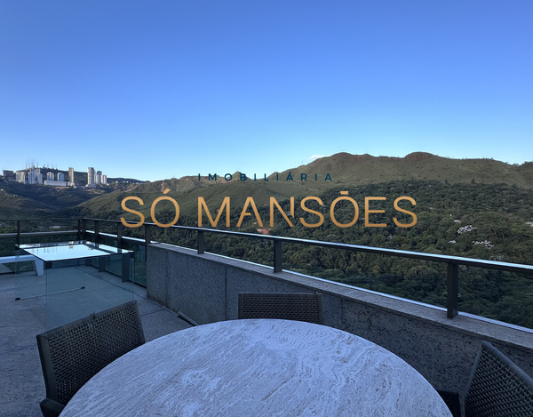 Super exclusividade Só Mansões!  Cobertura top house com linda vista a venda no Vale dos Cristais.