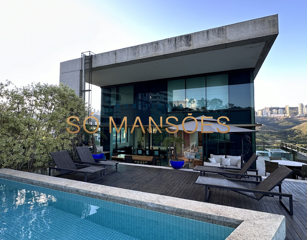 EXCLUSIVIDADE SÓ MANSÕES! COBERTURA TOP HOUSE COM VISTA DESLUMBRANTE À VENDA NO VALE DOS CRISTAIS