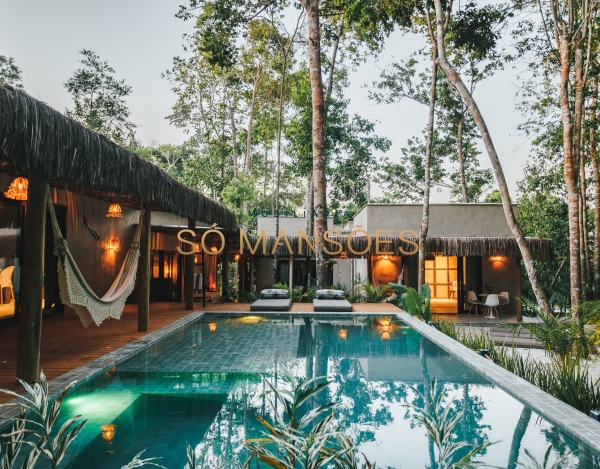 Casa de Luxo de 427 m² à Venda com 6 Suítes e Espaço Gourmet no Condomínio Trancoso Eco Residence - Bahia, Trancoso - BA