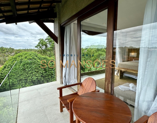 Linda casa com vista mar à venda no Alto da Mucugê - Arraial D'Ajuda/BA.