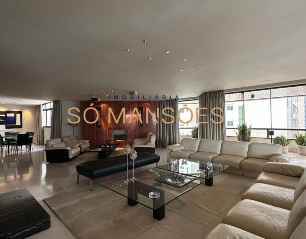 Apartamento de Luxo de 572 m² à Venda com 4 Suítes e Espaço Gourmet no Condomínio Nenhum, Nova Lima - MG