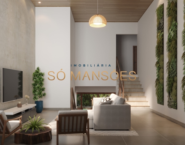Casa Espaçosa de 292 m² à Venda com 4 Suítes e Piscina com Borda Infinita no Condomínio Encantos da Lua, Arraial d'Ajuda - BA