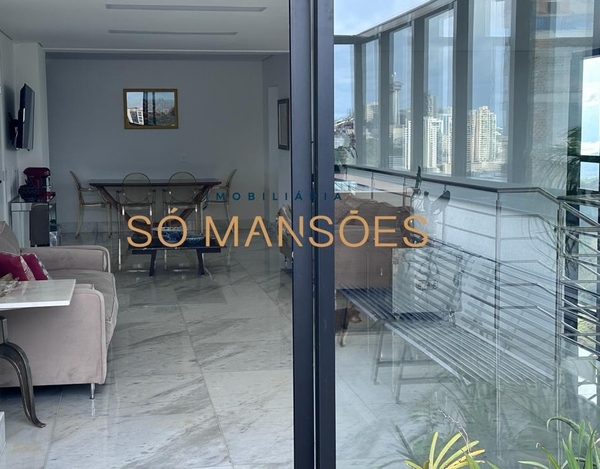 LINDISSÍMA COBERTURA COM 4 QUARTOS E 380 M² COM VISTA 360º EM NOVA LIMA!