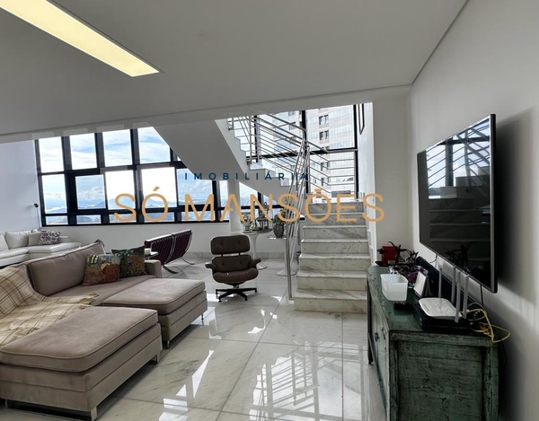 COBERTURA COM 4 QUARTOS E 380 M² COM VISTA 360º NO VILA DA SERRA NOVA LIMA!