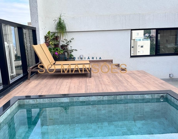 COBERTURA COM 4 QUARTOS E 380 M² COM VISTA 360º NO VILA DA SERRA NOVA LIMA!