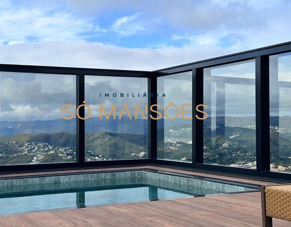 COBERTURA COM 4 QUARTOS E 380 M² COM VISTA 360º NO VILA DA SERRA NOVA LIMA!