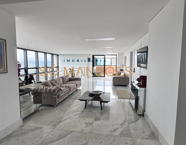 COBERTURA COM 4 QUARTOS E 380 M² COM VISTA 360º NO VILA DA SERRA NOVA LIMA!