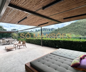 Apartamento de Luxo de 894 m² à Venda com 5 Suítes e Vista Definitiva no Vale dos Cristais, Nova Lima - MG