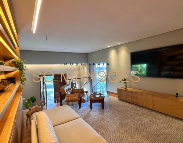 Casa Espaçosa de 424 m² à Venda com 4 Suítes e Espaço Gourmet no Alphaville - Lagoa dos Ingleses, Nova Lima - MG